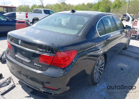 2012 BMW 750Li xDrive z USA, uszkodzony, nr VIN WBAKC8C50CC434912